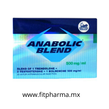 Anabolic Blend 500 (trembolona, testo y bolde) British Dispensary